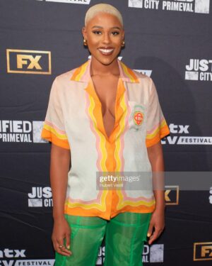 Jerrie Johnson Instagram - Austin… you owe me NOTHING! 

@germanee_g these were the perfect looks as always (sooo many compliments about how stylish I am 😏) 

@atxfestival with @universaltv was a success- I held it down for the @harlemonprime sQUAD, serving Token Black Gay Nonbinary all weekend 😎 

I adopted some lesbians @caitlinstasey and @ezbian and to be clear we did NOT see 10million bats 😒 but we did get a front row seat to the Full Moon who HATES getting her picture taken 🤦🏽‍♀️ and I do have a swollen neck from laughing so fucking hard!

Thank you to @thepodco for the best party to end my festival experience, if I said anything offensive to anyone- I meant it 😂  @thechristycarlsonromano please send me that playlist gurrlll (or agree to DJ my future housewarming party in Austin 😅😂) 

P.S. Currently looking for a professional Row team because I am Fucking RIPPED after  6  miles of Kayaking for two hours in the beaming Texas sun 💪🏾

#ATX #ATXfestival #AustinTexas #HarlemOnPrime #UniversalTV #ICameOUT #AsThatBITCH 😊