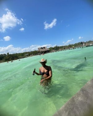 Jerrie Johnson Instagram - Tulum Dump.

I’m just learning to be more like the Whales. 🐋 

@anayjosehotel 

#Tulum #Travel #RejuvenationTour #GoBack #Comeback #Sendback