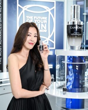 Jesseca Liu Instagram - 很开心可以参与 @lancomeofficial Advance Génifique Skin Repair Lab 户外活动。还没体验的朋友也可以去看看哦 😀