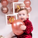 Jessi Smiles Instagram - Swipe to see what happens when you try to get your baby to smash a cake past their bed time 🤣 my queenie is 1 year old today! The feeling in my heart is so hard to describe. There’s a certain heaviness that comes with watching your last baby grow out of being a baby. My friend once told me that they stop smelling like babies once they turn 1. I never believed her until it happened to Noah. That baby smell left and he became a big kid before I knew it…so I find myself just smelling her head and wanting time to freeze so desperately. I love my babies so much. And although they’ll always be my babies, they won’t always be babies. My heart is both broken and overjoyed in understanding that. Parenthood is a mess lmao. But happy birthday, Amélie. You have truly completed our family. You are such a strong and beautiful soul and I’m grateful to be your mommy. 💛