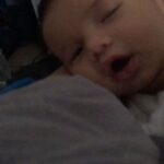 Jessi Smiles Instagram - When you're falling asleep but your mom is funny af 🤷🏼‍♀️😂😍 #noahsmiles