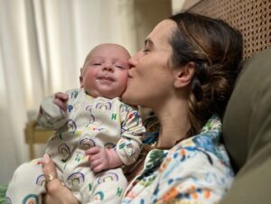 Jessica Brown Findlay Instagram - The first with you here. But in many ways not the first x 👯‍♂️💕👯‍♂️ happy every kind of Mothers Day.
