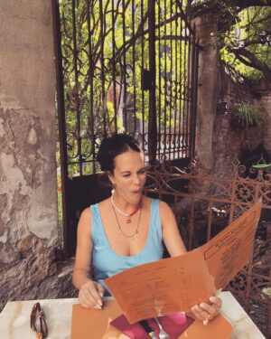 Jessica Brown Findlay Instagram - Recently 🍝

Thank you @labiennale for having us.