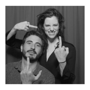 Jessica De Gouw Instagram - Look, we had a pretty ok time making this show, and I hope you (Australia) are having a pretty ok time watching it on @10playau 
For the UK, #TheSecretsSheKeeps is coming soon to @bbc and in the US to @sundancenow 
Here we all are, blissful in our pre social distancing creative world.  #StayHome and happy bingeing xx
