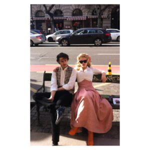 Jessica De Gouw Instagram - From the vault. Happy 7 years Dracs 🧛‍♀️
📷 Budapest, 2013