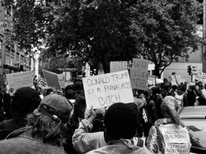 Jessica De Gouw Instagram - London.
@blklivesmatter 
#indigenouslivesmatter