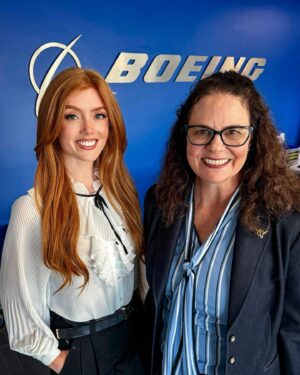 Jessica Gagen Instagram - Yesterday I had the opportunity to interview the incredible Noelle Zietsman, Chief Engineer of Boeing Exploration Systems! 🚀

As part of her role she oversees all human spaceflight; including Starliner, SLS and ISS missions - leading all technical teams to make sure they can get to their desired space locations.

Noelle is a fantastic role model for any budding female engineer, as not only is she an incredible engineer herself - but a mother to two girls!.. I can’t wait to show you the content we shot! ✨

#womeninSTEM