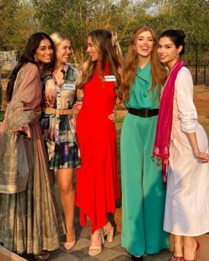 Jessica Gagen Instagram - Grateful for every opportunity @missworld 🤍

#missworld #missengland #missspain #missaustralia #missusa #missindia #india #tadoba #tadobafestival #stem #redhead #engineer #ootd #tadobatiger #savethetiger