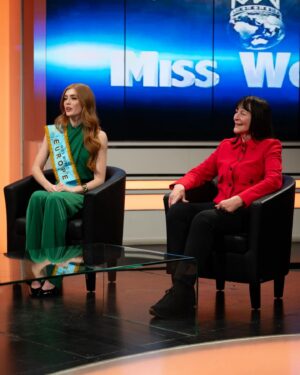Jessica Gagen Instagram - Touchdown in SA 🇿🇦

A beautiful first day with my @missworld family, involving the fantastic opportunity to interview about #STEM on SABC alongside Miss World’s CEO Julia Morley CBE, and a gorgeous visit to a local dental practice to meet the young patients of a local doctor treating children for free 🫶🏼

Photos by @stephensegal_za 
Jumpsuit by @kevanjonfashion 

#southafrica #africa #sa #missworld #missengland #missuk #misseurope #joburg #travel