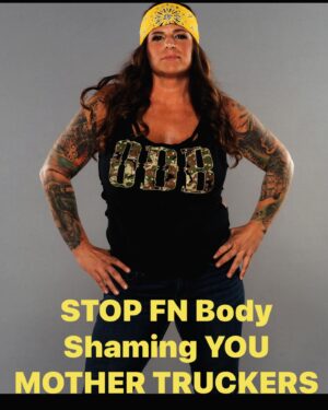 Jessica Kresa Instagram - STOP FN BODY SHAMING YOU MOTHER TRUCKERS…… #bodyshaming #stopbeingabully #bodyshamingisbullying #ODB