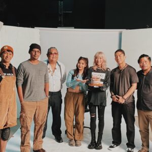 Jessica Pasaphan Instagram - รูปวันนี้เมื่อปีที่แล้วตอนฟิตติ้งซีรีย์เรื่องหนึ่ง #ยังไม่ออนเดี๋ยวออนละบอกนะ