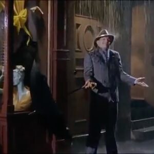 Jessica Amlee Instagram - Try to deal with 2020 like Gene Kelly deals with the rain 
☔️🤷🏼‍♀️

#singinintherain #perspective #2020 #mgm #genekelly #brightsideoflife☀️