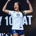 Jessica Eye Instagram - All right, all right all right who’s ready to training with me ? 😎 . my exclusive and limited space schedule will be opening up for all individuals as well as all skill levels starting with beginners to hard core fitness gurus. Eyebelieve health is wealth and so should you 🙏🏼. . please follow @ufcfitpembrokepines and @ufcfitplantation for more information now 💪 . I am Very thrilled to announce May 18th I will be at both clubs hosting women’s only self-defense, MMA scale and MMA condition. . I can’t wait to see everyone there and meet you all 😈 . . #jessicaevileye #ufcgym #ufcfit #ufc #mma #boxing #fitness #florida #pembrokepines #fitnessmotivation #fyp #retired #evileye #selfdefense