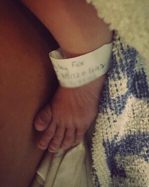 Jessica Fox Instagram - Baby River, you have changed our world forever and we are so grateful we get to love you. 💙