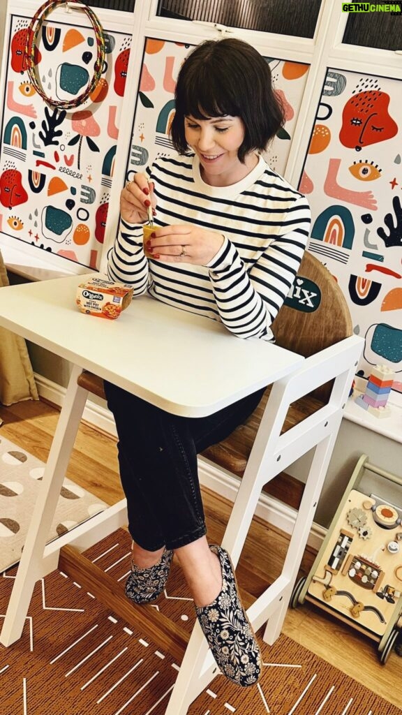 Jessica Fox Instagram - #AD I challenge you to taste the texture with Organix! River and I have been huge fans of Organix since we started our weaning journey. Organix is always organic with nothing unnecessary added, with no added salt, artificial colours or flavours Which is why I am delighted to have teamed up with them to tell you about their new baby meal pots. Three delicious meals packed full of flavour and texture designed to spark a love of great food in your baby and help them to become happy, healthy eaters. The meal pots start from 7 months - we were trying their 9-month pots made from over 80% veggies and pulses, with 3 of their 5 a day - whilst sold in 100% recyclable and reusable clear pots so they are kind to the environment as well. Organix’s latest research shows over a third (34%) of parents admit to almost never trying their baby’s food… This is wild to me as discovering new foods, textures and tastes and spending that time together around a table as a family has been a great bonding experience for us. That’s why I’m challenging you to give it a try! Do I have to chew chew chew? What does it taste like? What does it feel like in my mouth? Does it spark interest? Am I creating an opportunity to bond with my baby? Taste the texture and tell us all about it by tagging @organixfood! #TasteTheTexture #Organix #ad