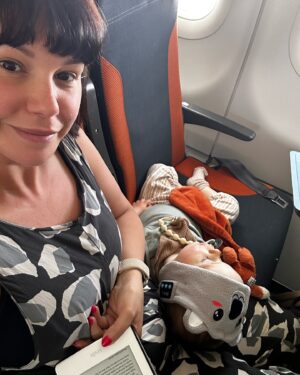 Jessica Fox Instagram - Solo Flying with 1 year old? 

Completed it mate.