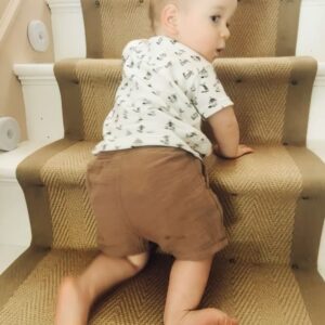 Jessica Fox Instagram - A jolly good weekend.

1. Backward caps in the garden. 
2. Fridge Raid. 
3. River giving it attitude in the swing. 
4. Playground fun while I ignore the bird poo.
5. Hot, need a cuddle, will not take shoes off.
6. Concentration on the stairs. 
7. Orzo is life. 
8. Chaos.