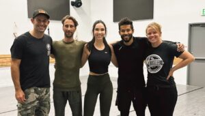 Jessica Green Instagram - Feeling incredibly honored and lucky to train alongside guys. 🎬💥 Learning from these masters is not only an invaluable experience but also a whole lot of fun! Ready to dive into action-packed adventures and elevate my skills to new heights.