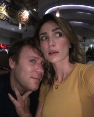 Jessica Harmon Instagram - The camera loves us. We may have slipped it a twenty. 📸 🌭⛸🎯🚀 @kriswoznesensky