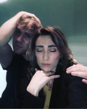 Jessica Harmon Instagram - The camera loves us. We may have slipped it a twenty. 📸 🌭⛸🎯🚀 @kriswoznesensky