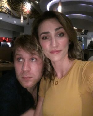 Jessica Harmon Instagram - The camera loves us. We may have slipped it a twenty. 📸 🌭⛸🎯🚀 @kriswoznesensky