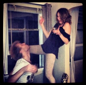 Jessica Harmon Instagram - It tracks.. I’m wearing pants but wish I wasn’t #10years