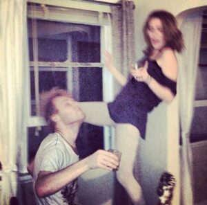 Jessica Harmon Instagram - It tracks.. I’m wearing pants but wish I wasn’t #10years