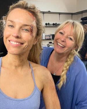Jessica McNamee Instagram - And that sees out 8 months of Mortal Kombat ll. What a ride! I love these guys and this crew and I miss them all so much already. Sad to be wrapped but happy to never go to the gym again. 💋💀 can’t wait to share more with you. It’s going to be rad.