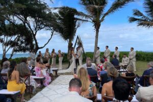 Jessica McNamee Instagram - Hawaii
  the best damn wedding @jameslafferty @alexandrapark1 💒