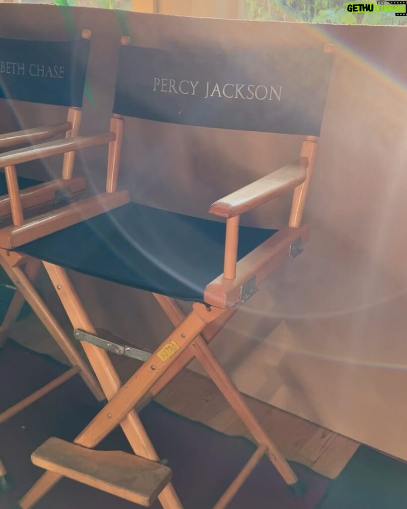 Jessica Parker Kennedy Instagram - BTS Part 1 #PercyJackson