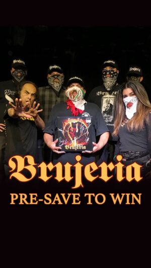 Jessica Pimentel Instagram - A todos los que hagan pre-save al próximo álbum ESTO ES BRUJERIA podrán participar para la oportunidad de ganar un disco de vinilo firmado!

Aprovechen y dénle pre-save hoy!

Link en el bio ☝️

—

Pre-save the upcoming album ESTO ES BRUJERIA for a chance to win a signed vinyl!

Pre-save to win at the link in bio ☝️

#Brujeria #BrujeriaBand #DeathMetal #Metal #Metaleros #DeathGrind #Grindcore #NuclearBlast #NuclearBlastRecords