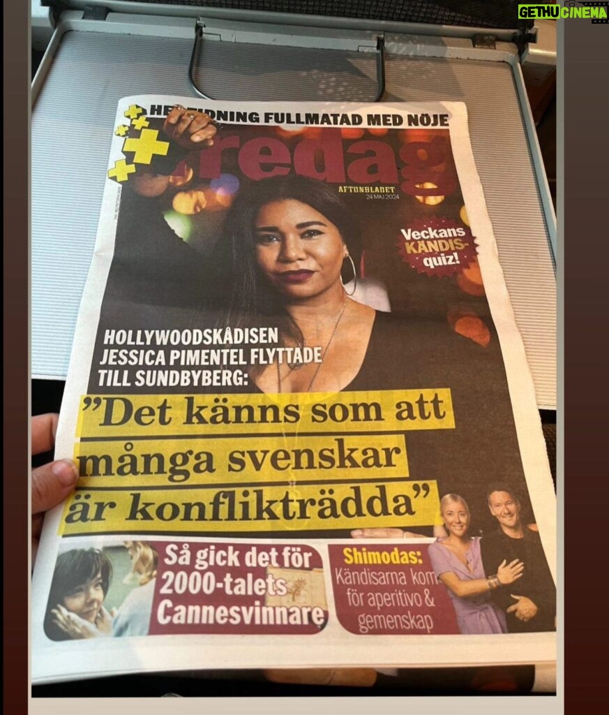 Jessica Pimentel Instagram - Svensk vänner! fick du din kopia av Aftonbladet idag? Save me one.. or 10! Tack. Aftonbladet Nöje