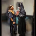 Jessica Pimentel Instagram - Happy happy birthday to the great @kingdiamond !!!! His work truly had a hand in shaping who I am today. Also, he's probably one of the nicest people I've ever met in my life and gave me some heart to heart advice in dealing with a very difficult problem in my personal life. He didn't have to but he took his time to make sure I was okay.. Long live The King! May we all rejoice! 👑💎👑💎👑💎👑💎 🖤💀🖤💀🖤💀🖤💀 #kingdiamond @mercyfulfatecoven