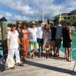 Jessica Rothe Instagram - About a month ago I was lucky enough to go down to the Bahamas to finish a movie I love like no other with a brilliant group of people. I feel so lucky to have been a part of this shoot and can’t wait for you all to see this film. It’s a special one ❤️ Oh, and most importantly....I GOT TO SEE THE SWIMMING PIGS. And yes, they were everything (go to my story for more videos. Because, well, it’s important) 🐷 🌊 @fowlcay @universalpictures #242filmandtv #allmylife #swimmingpigs