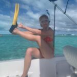 Jessica Rothe Instagram - About a month ago I was lucky enough to go down to the Bahamas to finish a movie I love like no other with a brilliant group of people. I feel so lucky to have been a part of this shoot and can’t wait for you all to see this film. It’s a special one ❤️ Oh, and most importantly....I GOT TO SEE THE SWIMMING PIGS. And yes, they were everything (go to my story for more videos. Because, well, it’s important) 🐷 🌊 @fowlcay @universalpictures #242filmandtv #allmylife #swimmingpigs