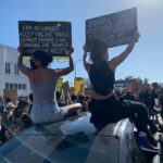 Jessica Rothe Instagram - This is just the beginning. These marches are powerful and a thing of beauty but we have to remember that even if the protests stop we all need to continue to show up each and every day in some way. Listen. Learn. Relearn. Question your habitual ways of thinking. Donate. Use your voice. I promise I will. #blacklivesmatter #peacefulprotest #useyourvoice
