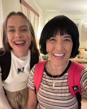 Jessica Stroup Instagram - Decided to go for sexy costumes this year. 

Thanks @jenniferbkaiser for always being the Ma to my Na.