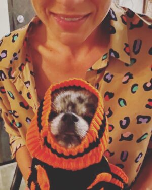 Jessica Stroup Instagram - Power tools   pumpkins = my kind of birthday. 🎃🎂🥳