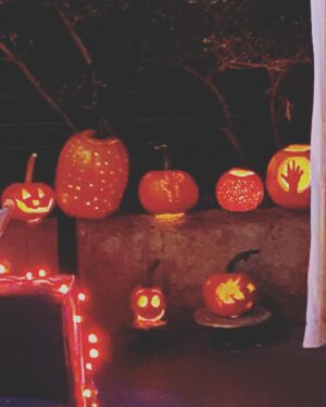 Jessica Stroup Instagram - Power tools   pumpkins = my kind of birthday. 🎃🎂🥳