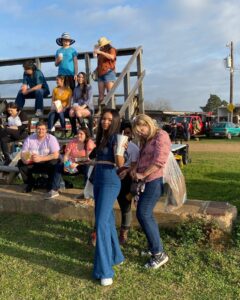Jessica Sula Instagram - Double Denim Derby... I’m being sewn Into these pants.