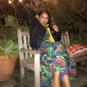 Jessica Sula Instagram - I asked @cowboywife1 to take some photos for the gram after @paniconprime press and this is what we did. She does not want me to share these as they are terrible. Influencers how do you do it ? Thank you @thealist.us and @farmrio for making me look presentable.