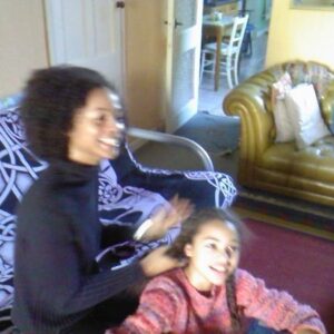 Jessica Sula Instagram - Mama combing hair series