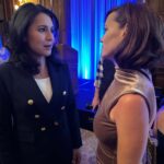 Jessica Sutta Instagram – I got the opportunity to meet @tulsigabbard this evening for her book release hosted by @perk_group All I have to say is this woman is a true leader and she captivated the entire room with her fearless voice & thoughtful vision to help heal the United States of America. We also discussed v-injury and she acknowledges the severity of this issue, and thanked me for speaking out. She actually made me tear up bc hearing that from her meant so much to me. It’s a relief to know we have such a strong ally in this never ending battle that deals with an issue no one wants to look at. I suppose it’s a topic only for the brave ones. ⚔️ 🔥🇺🇸 Go out and get her book! 🙏🏻❤️🇺🇸