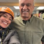 Jessica Sutta Instagram - Pics from zip lining & the Kennedy campaign tour! 🇺🇸 First 3 photos captured by @photo.conscious ❤️