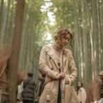 Jessica Veranda Tanumihardja Instagram - Arashiyama bamboo forest, Awalnya kupikir cuma sekedar jalan setapak dengan view Bamboo di kanan dan kirinya, sama @japanhemat diajak jalan agak jauh sedikit, sampe ketemu river.. bagus banget Rivernya💙🥹