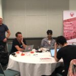 Jessica Versteeg Instagram - Wow what a great group of people (men and women!!!!) at the @blockchainbeach #hackathon! 👌🏽I loved hearing about everyone’s projects and watching everyone form teams, this was such a talented group of minds. We will find out who wins at 4pm today and so excited! 🏆