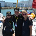 Jessica Watson Instagram - During a far too brief visit to France last week I had the chance to stop into the @goldengloberace village. For those not already following the GGR is a ‘retro’ solo nonstop race around the world founded by one of my biggest supporters Don McIntyre. Events like this have a way of attracting interesting characters including @jesselionheart, Dilip Donde (India’s first solo circumnavigator who’s path I nearly crossed during my voyage) and Sir Robin Knox-Johnston’s iconic yacht Suhaili. Good luck to the fleets only female entry @susiegoodallracing! 🌍⛵️ #goldengloberace #goldengloberace2018 #ggr2018