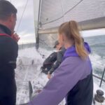Jessica Watson Instagram - PP1 guests edition featuring @tayla_harris Some twilight sails warrant their own reel. Faces say it all 😂💙 🚀💙🩴