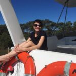 Jessica Watson Instagram - Easter well spent 👌. “There is nothing - absolutely nothing - half so much worth doing as simply messing about in boats” ~ Kenneth Grahame