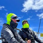 Jessica Watson Instagram - 📷 @officialrolexsydneyhobart @azzurroyachtracing photo dump: 1. Pretty much sums up the race 2. & 3. Letting down the team with my 🕶️ game - anything for a bit of relief from the saltwater onslaught 4. Ready for sked 😂 5. An S&S34 doing 14 knots 😮 6. Throwing up a wake on the final approach to the finish line - a very rare few minutes of downwind sailing 7. Azzurro fans 💙 and accurate representation of wave height 😏 8. Recovery underway. Time to pack the well-used hyperthermia blanket away. 9 stitches in @xavier.doerr ‘s hand. Let’s not talk about how “wonderful” the cabin smells 9. & 10. Just the best to share adventures with mates 💙💙💙